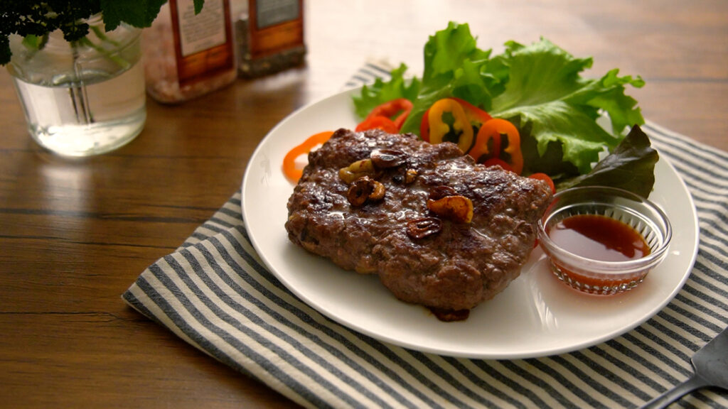 コストコの豚ひき肉で簡単！5分でハンバーグ丼、バターとパルメザンでコク旨！: コストコお役立ち情報