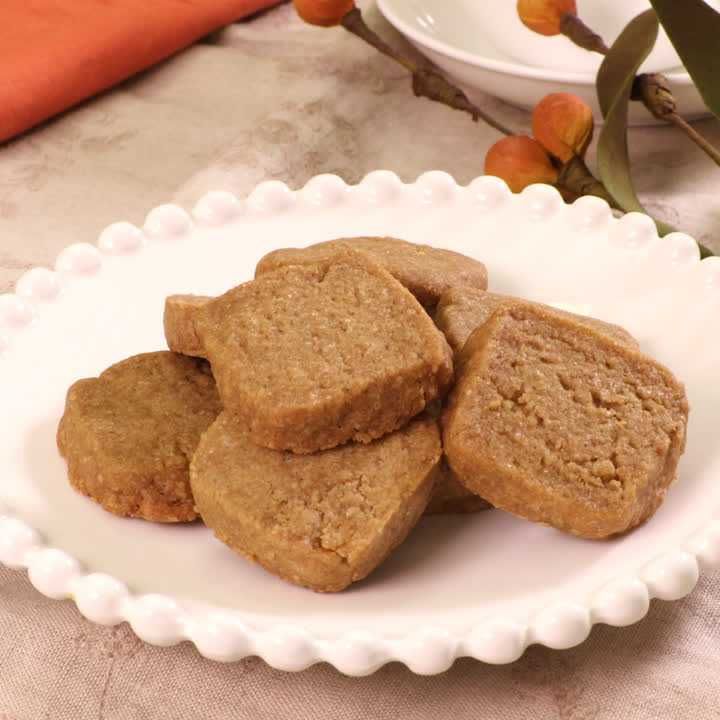 バターなし☆サクサク！メープルビスケット