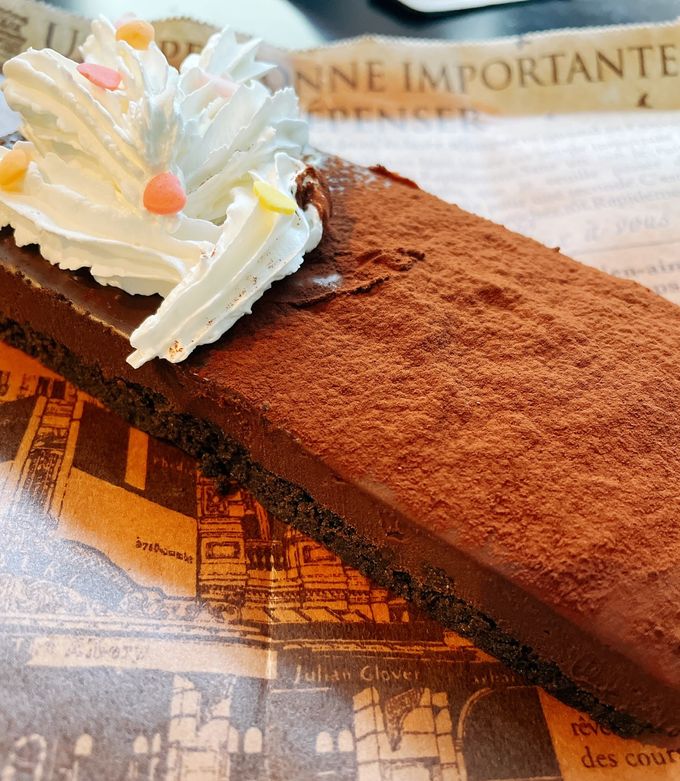 バレンタインに 焼かない生チョコタルト