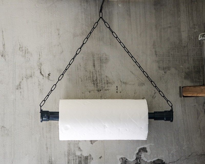 裏技 100均で簡単手作りストッパー！手持ちのキッチンペーパーホルダーを片手カット家がどんどん好きになる