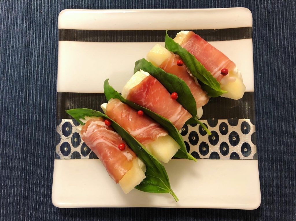 ポテサラ生ハム