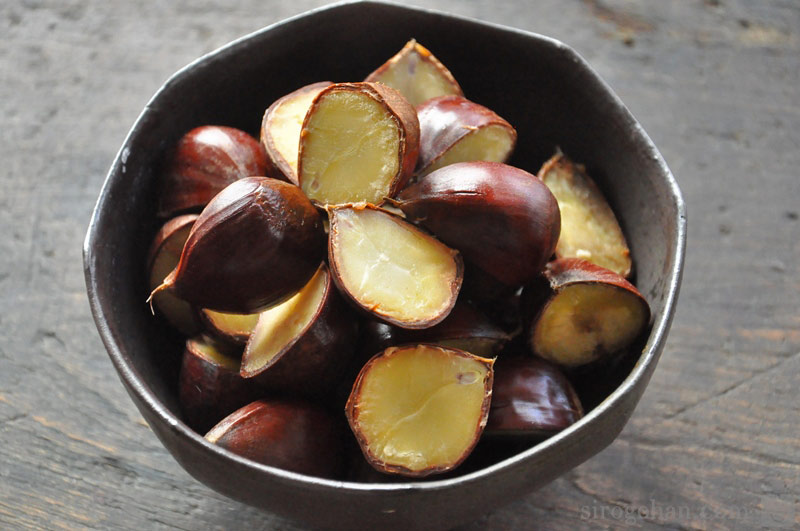 栗ご飯の白だしだけの作り方！３合・２合の黄金比率！栗の炊き込みご飯のレシピ