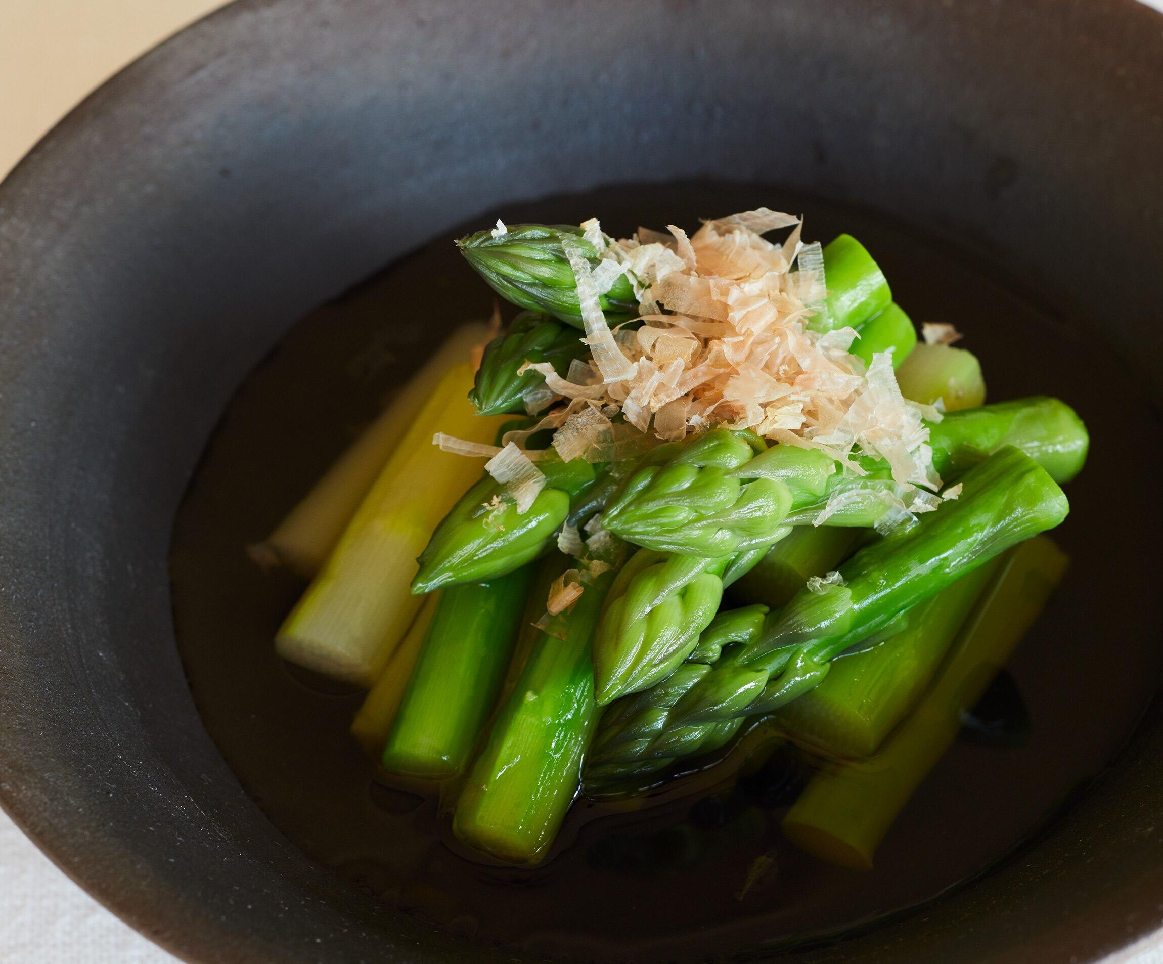 アスパラ菜のおひたし