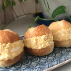 コストコベーグルでサンドウィッチ