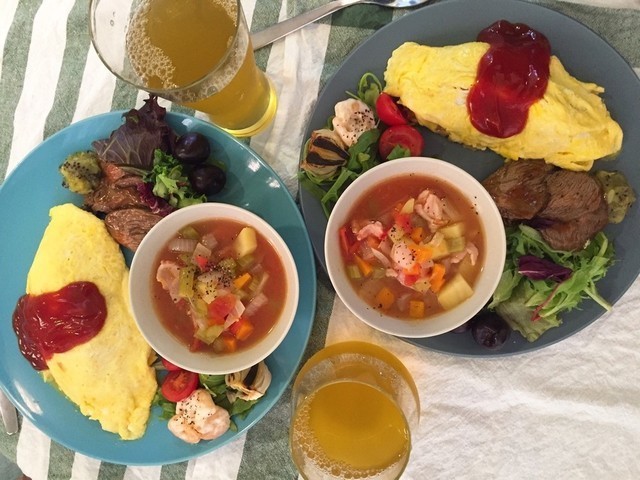 チキンライス 炊飯器におまかせ！オムライスレシピもあり