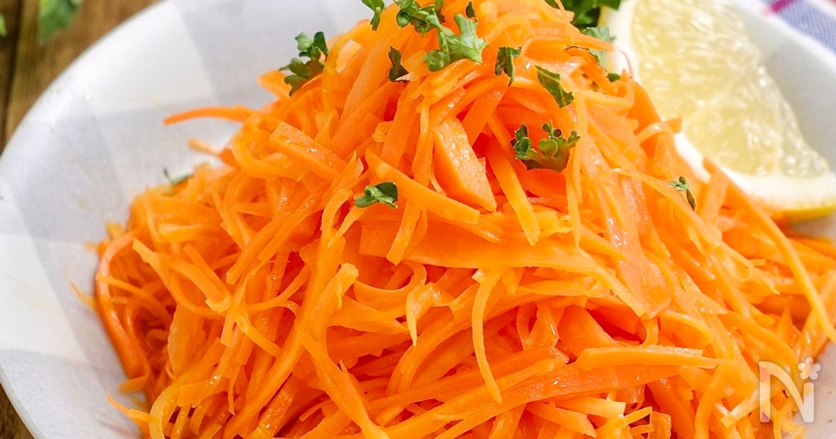 アレンジいろいろ！オレンジ蜂蜜で作るキャロットラペ