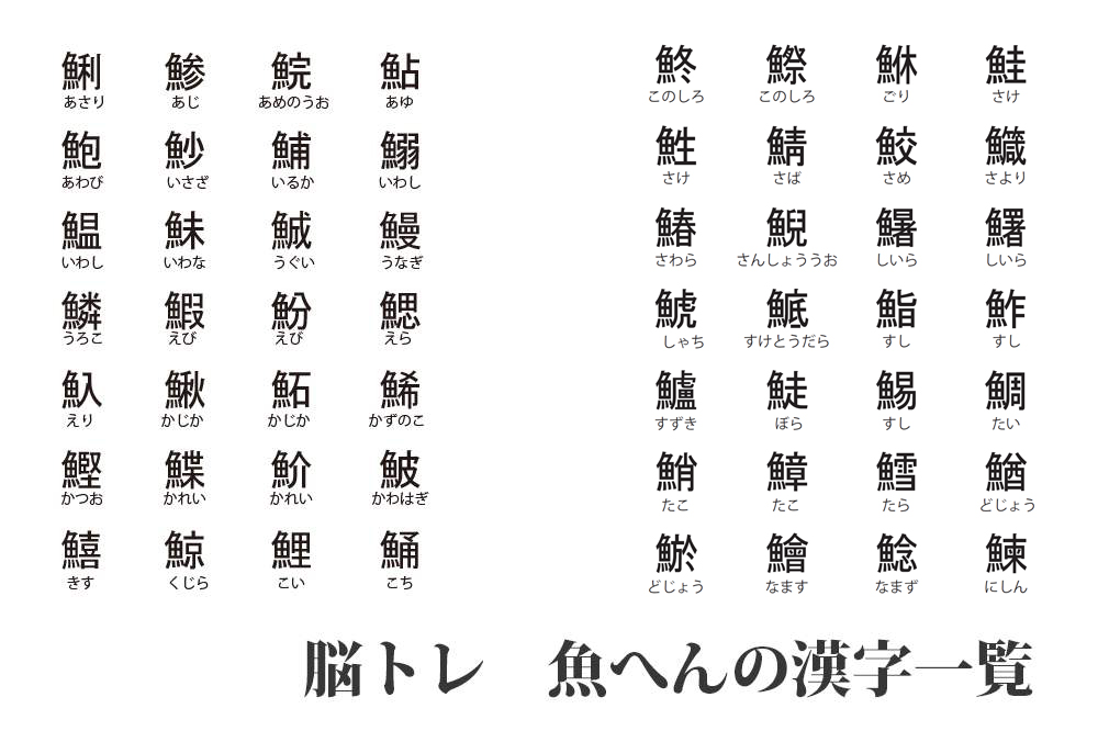 お魚漢字辞典！！横浜店ブログ