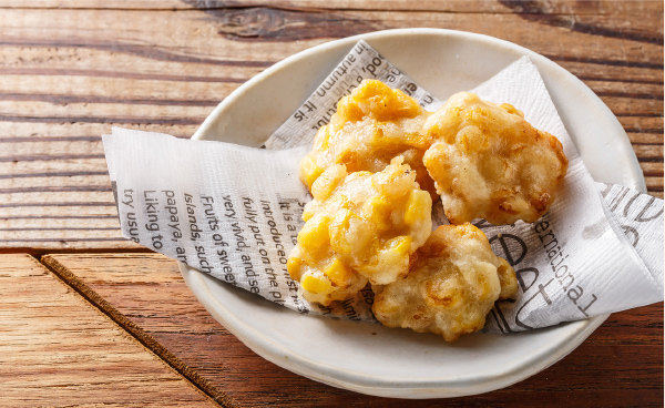 コーンのミニお焼き