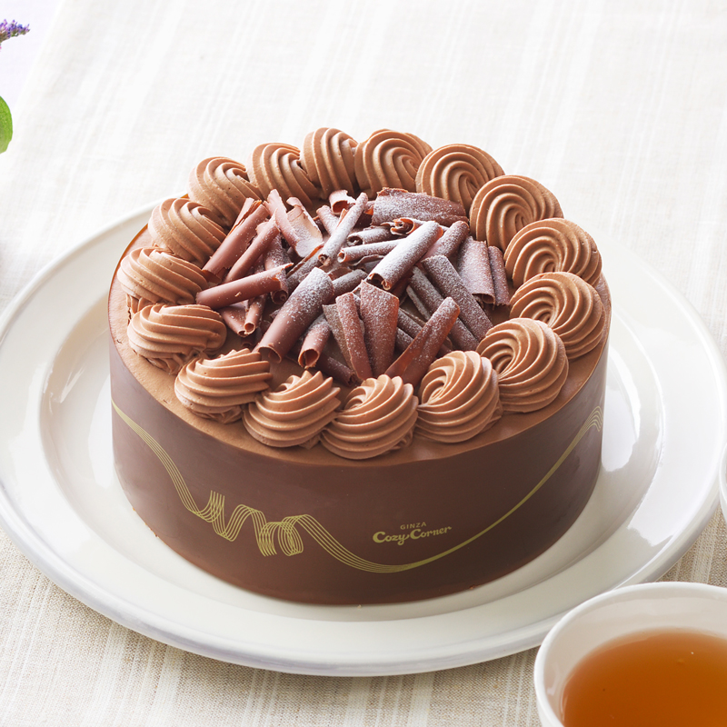 チョコ好きさんに人気！生チョコをトッピングした 生チョコざんまいホール 6号の通販・お取り寄せチョコレートケーキ・チョコレートケーキトッピング・生 チョコ ケーキケーキ工房モンクール生チョコ お菓子 ・チョコケーキ誕生日・チョコケーキ トッピング