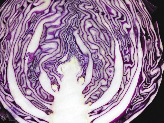 紫キャベツのザワークラウト、一部が青くなっちゃったんだけど？これって普通？ : r fermentation