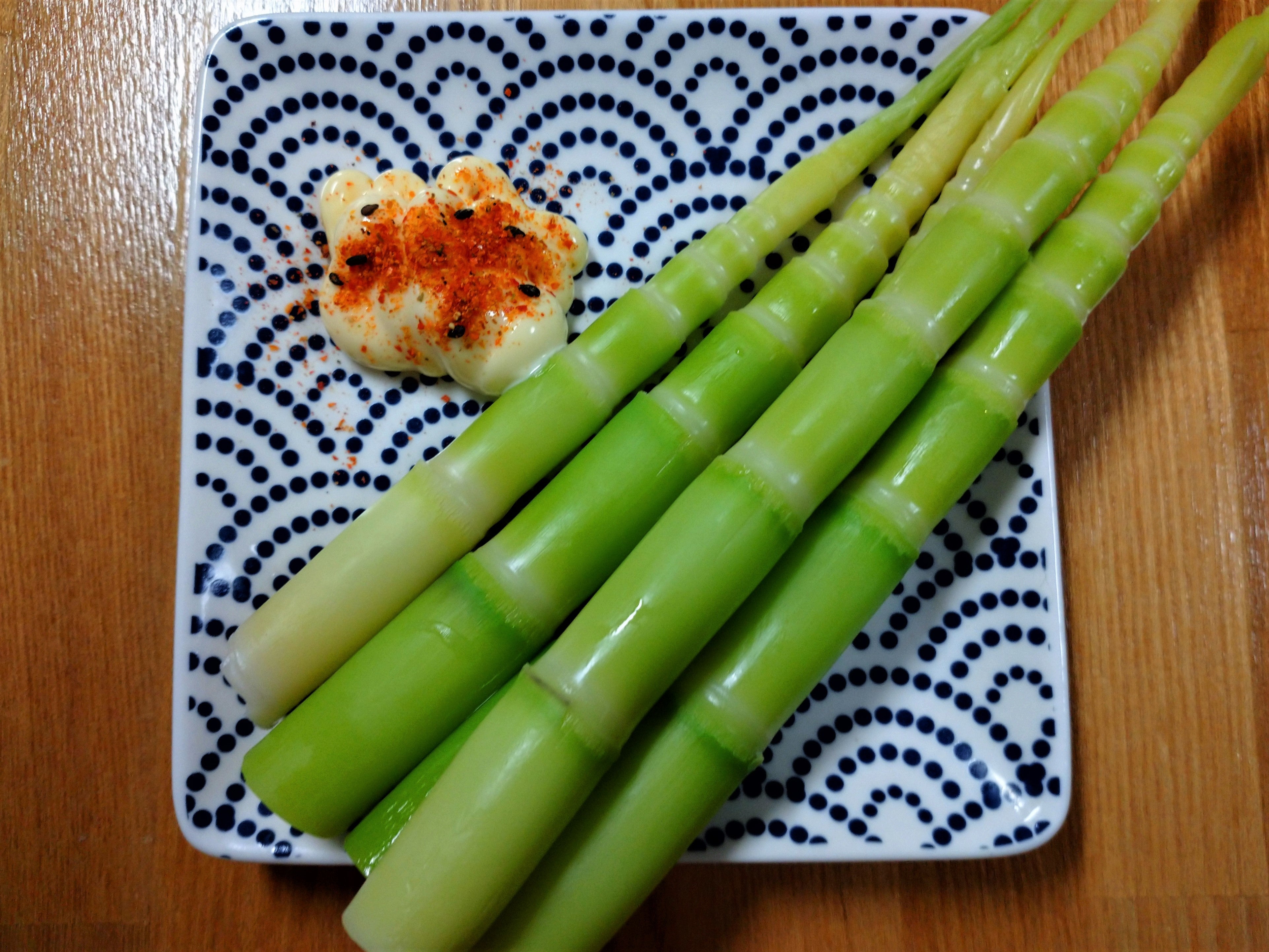 根曲がり竹🌱 ～塩水漬け～ 水煮真空するとどうしてもタケノコ柔らかくなっちゃう。 煮物にはいいんだけど、、 ってことで今年は塩漬けも作成😁塩抜きの手間はあるけど作るの簡単すぎ 塩ってすごい！根曲がり竹 姫竹 笹竹 山菜 保存食山菜採り 塩漬け たけのこ 自給