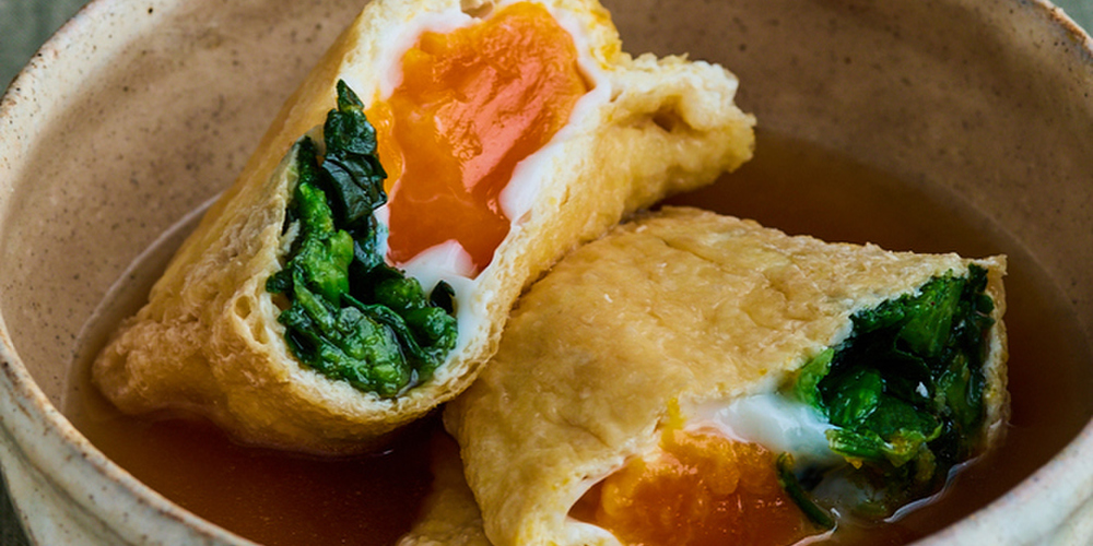 めんつゆで簡単！＊卵巾着と鶏肉と大根の煮物＊クラシル