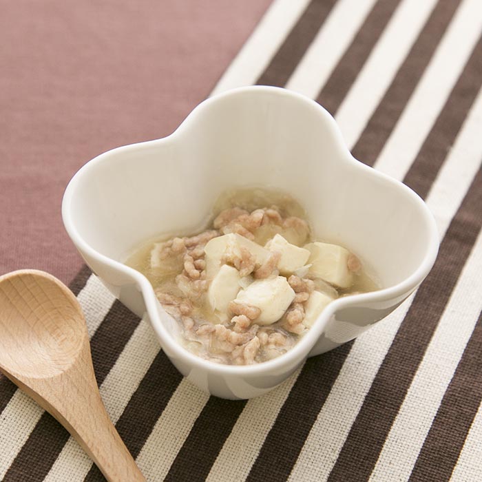 vol.10離乳食 後期 のレシピ〜豚肉と野菜のケチャップ煮