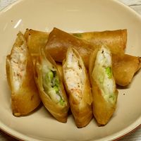 エビとはんぺんの春巻き