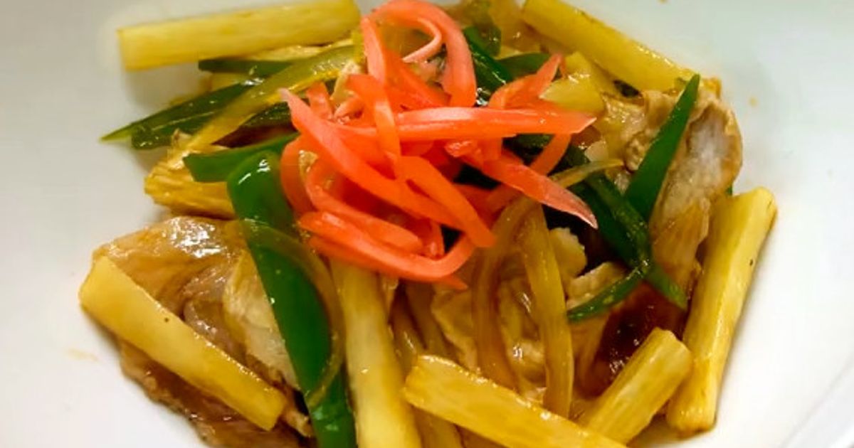 脱野菜炒め！ささっと簡単☆焼肉のタレ豚丼