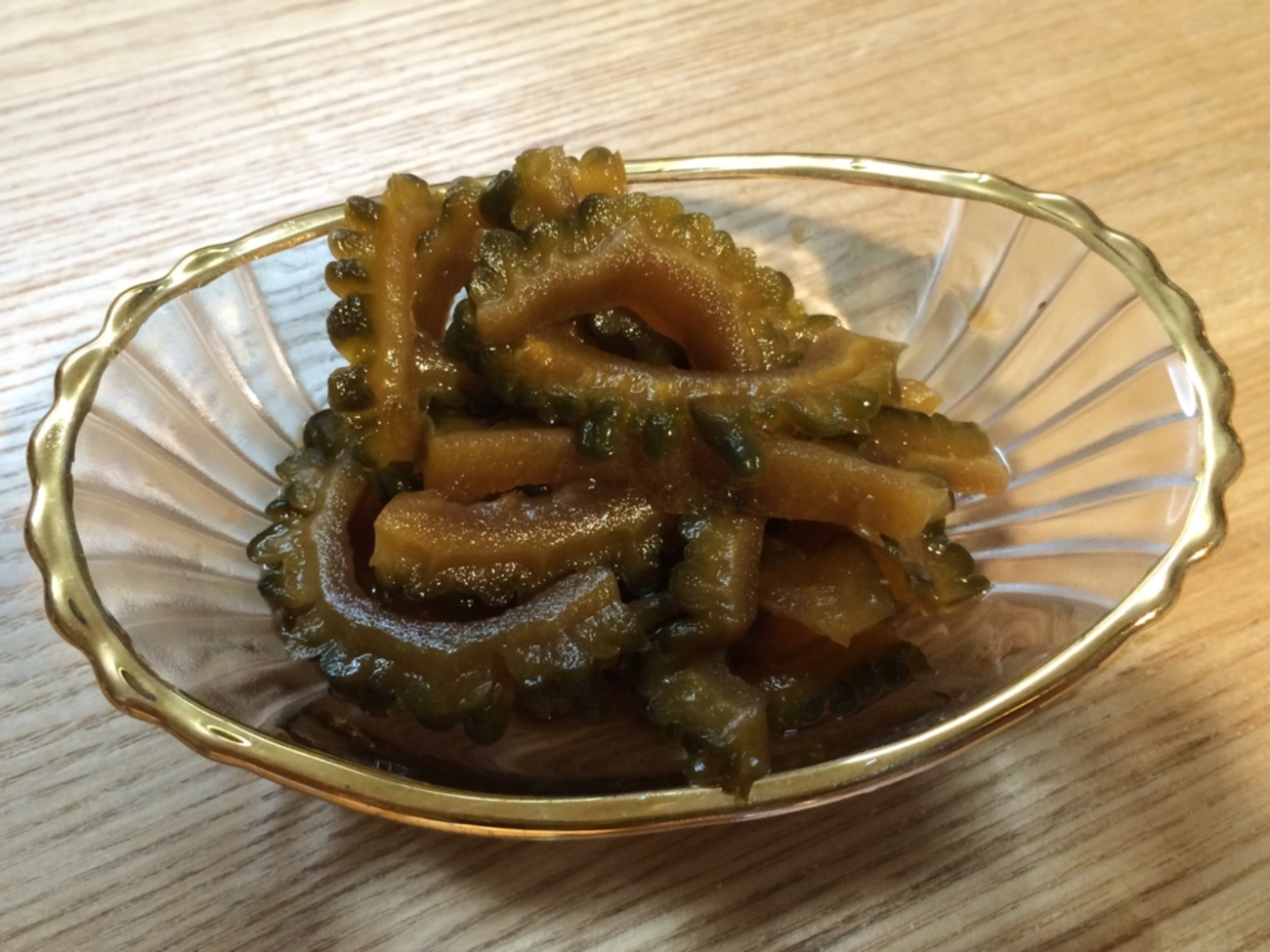 ゴーヤのしょうゆ漬け