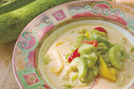 ナーベラーの味噌炒め煮