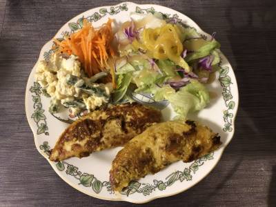 食がすすむ味！「鶏ささみのケチャップカレー焼き」のお弁当 - 朝時間.jp