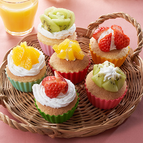 フルーツたっぷりクリスマスケーキ - レシピナビ