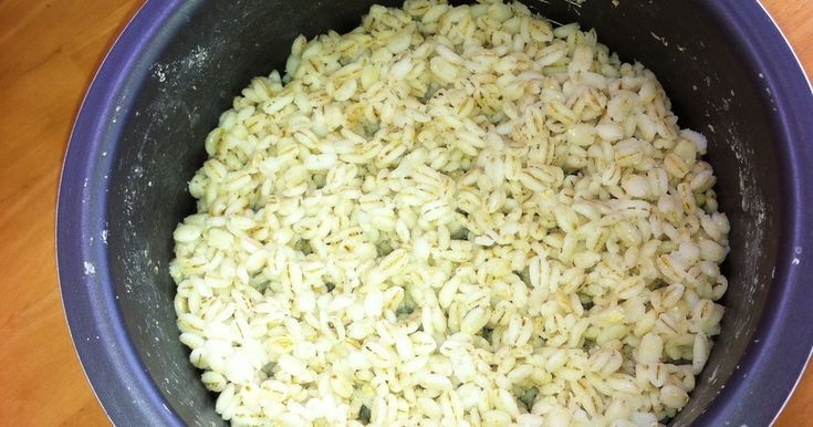 3割押し麦ご飯の炊き方