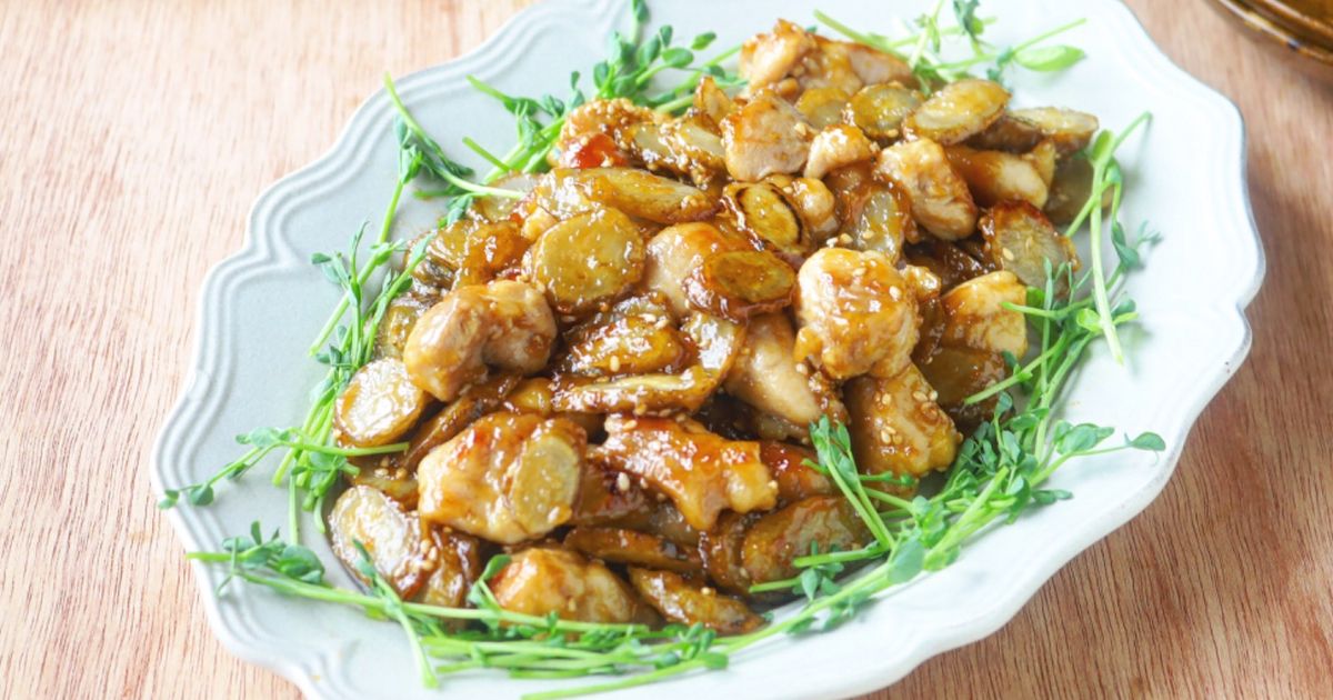 甘酢照り焼きチキン