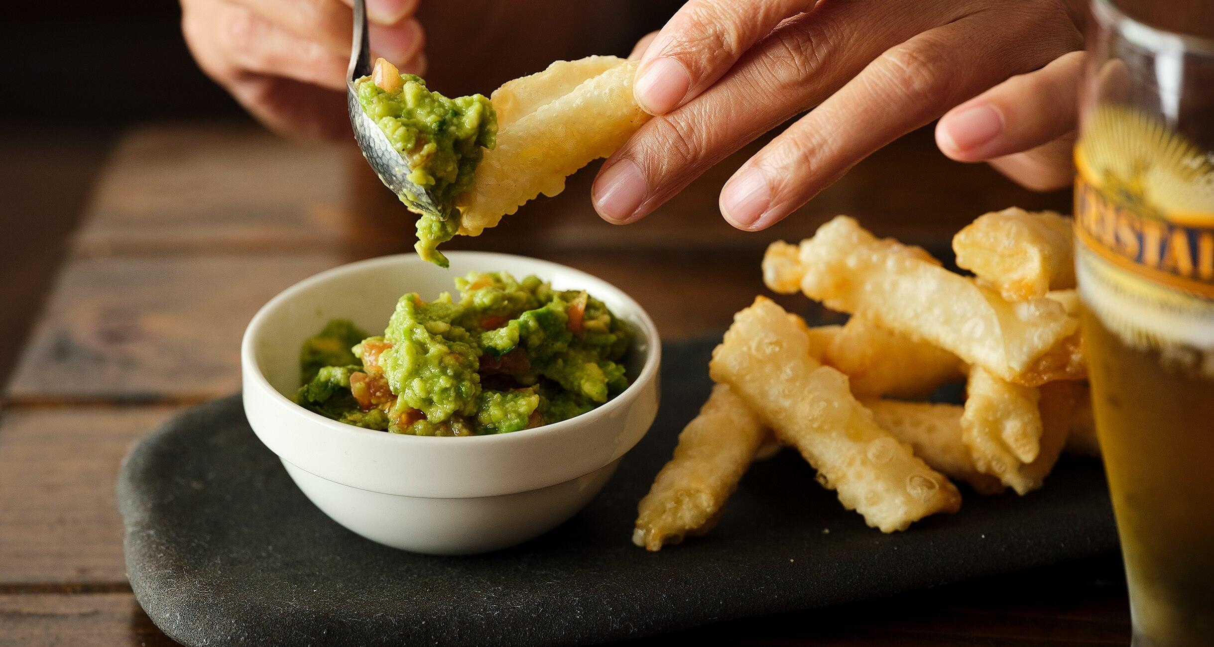 フライドポテト・アンチョビマヨネーズ