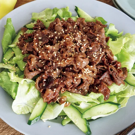 中華だしでやみつきレタスおいしい健康～自然食品レシピ かねこや