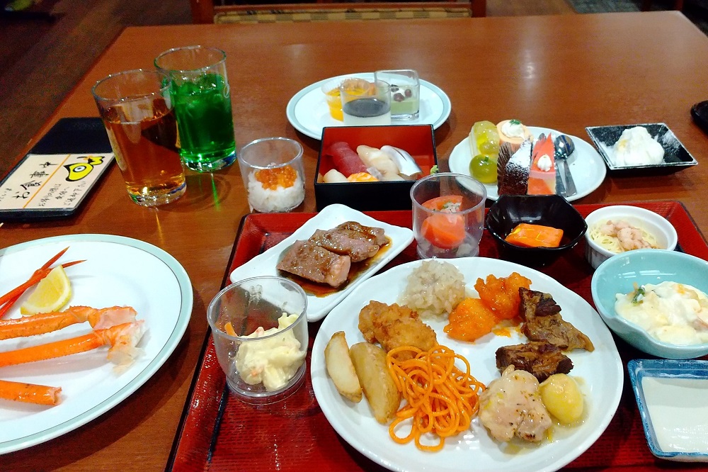 東山温泉 御宿 東鳳 おんやどとうほう夕食バイキング編 福島ツアー④ 福島県会津若松市 2022年10月 4K撮影