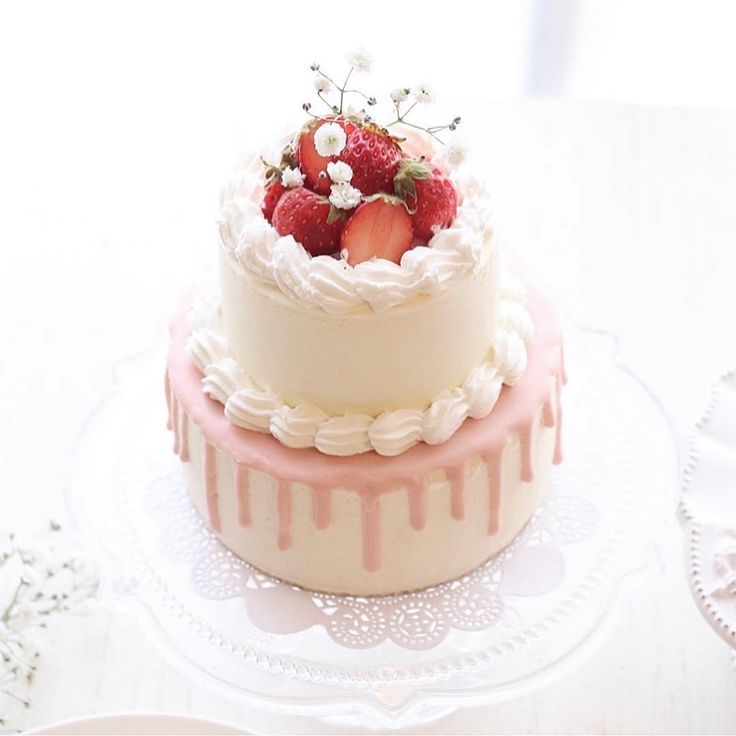 シフォンケーキ1台分で2段ケーキ♪ by クック375HLM☆クックパッド簡単おいしいみんなのレシピが392万品