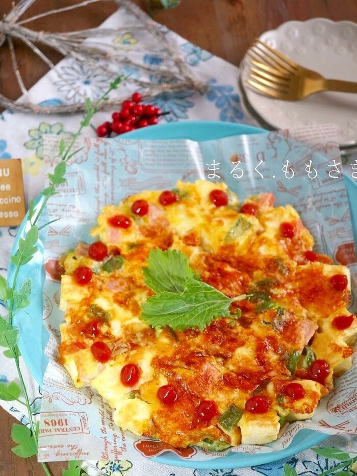 シャトレーゼ「糖質カットのピザ」ボリュームいっぱい！実食レビューなばなブログ