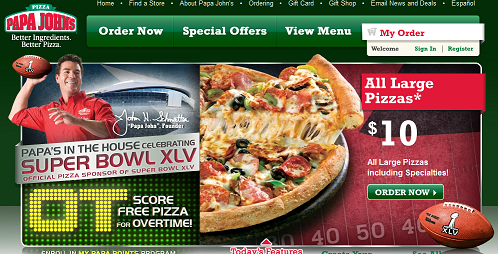 IVE PAPAJOHNS パパジョーンズ パパジョンズ ピザトレカ Papa John's Pizza」オープングアムビジターズバイブル グアム