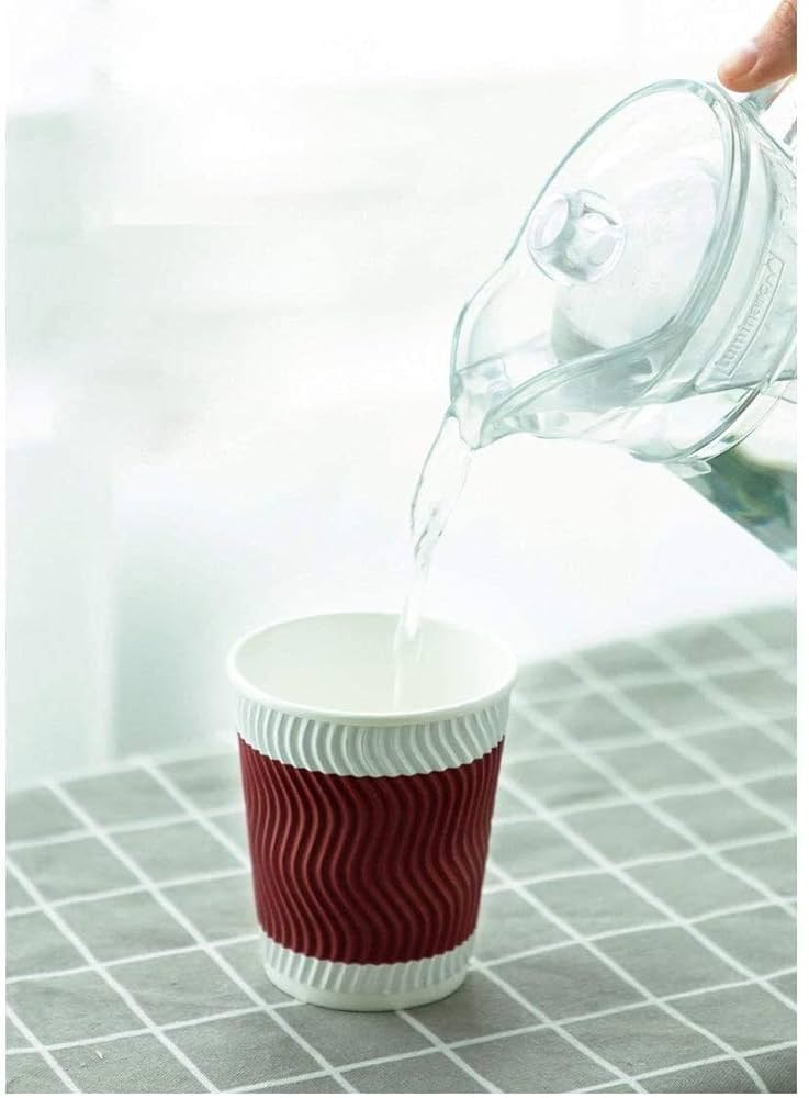 断熱性エンボス紙コップ SMP-260E ホットドリンク アソート 50個入-お菓子・パン・カフェの業務用パッケージ包装資材通販 プチリュバン