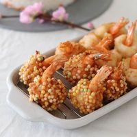 絶品中華 おうちで出来るエビ団子のクルトン揚げ 麺包蝦球