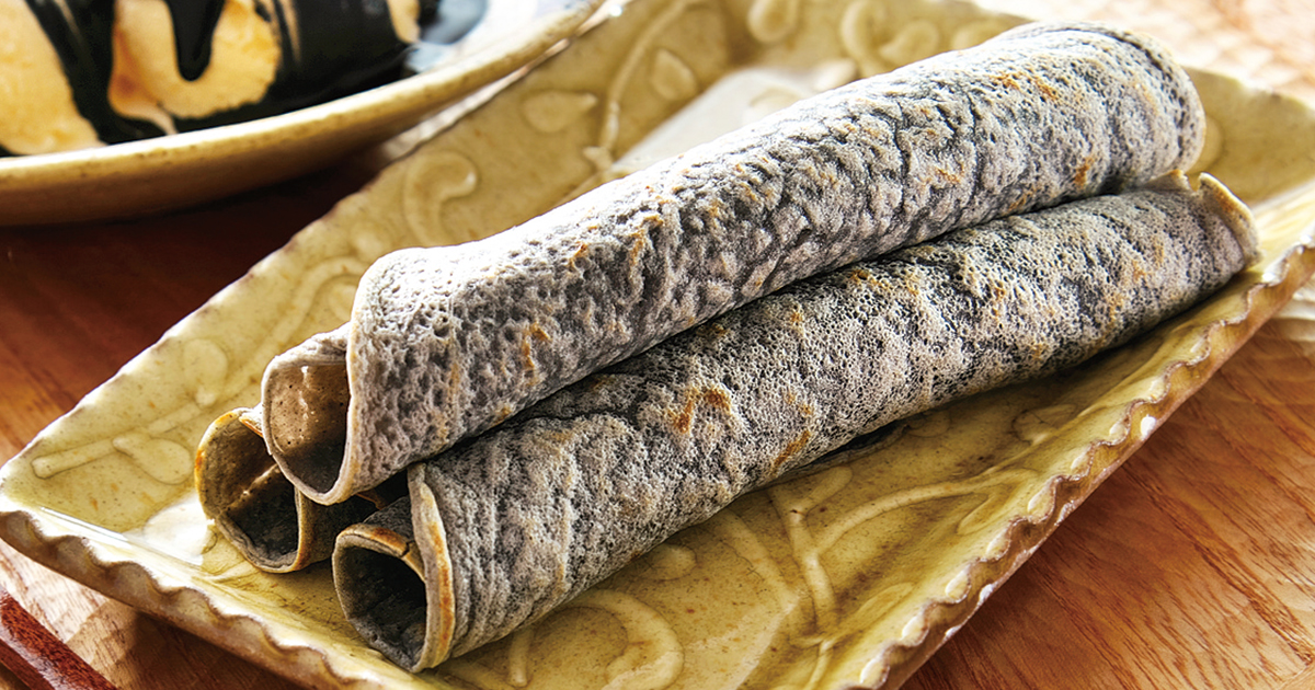 簡単！モッチリ米粉クレープ♪ - 株式会社 波里Namisato米粉・もち粉・上新粉・胡麻・きな粉の製造販売FOOD ACTIONNIPPON 推進パートナ