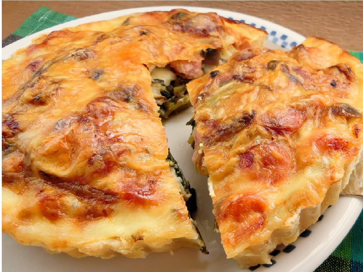 とっても簡単！冷凍パイシートでキッシュⅡ