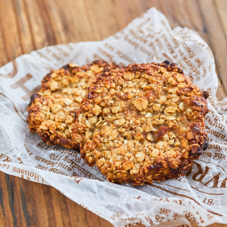 レーズンオートミールクッキ