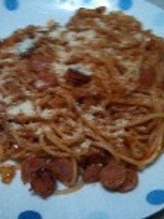 なす・ピーマン夏野菜たっぷりナポリタン