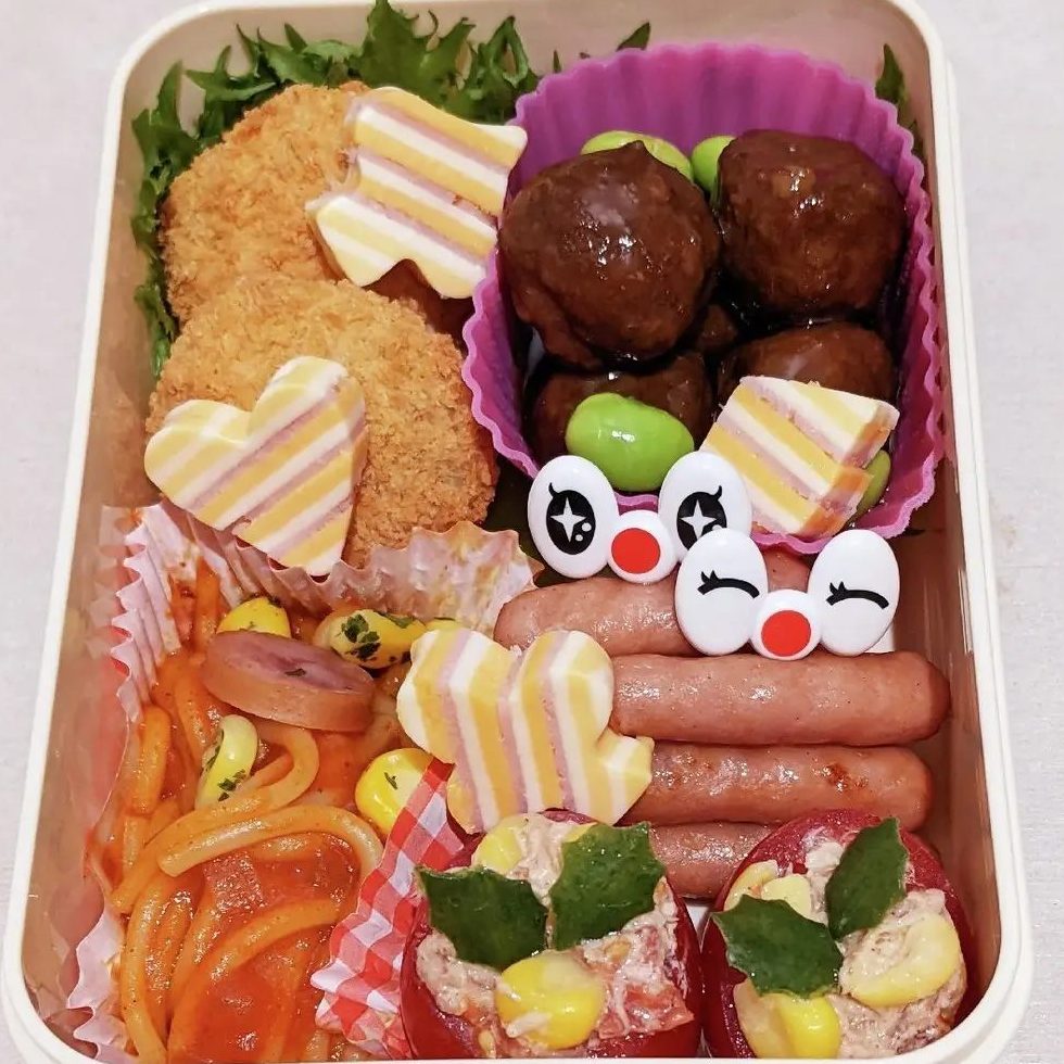 3歳1歳お弁当の写真・画像素材-Snapmart スナップマート