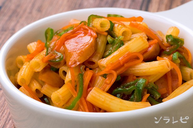 マカロニケチャップ和え