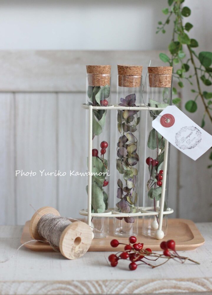 ドライフラワー セリア瓶のおしゃれなアレンジ・飾り方のインテリア実例RoomClip ルームクリップ