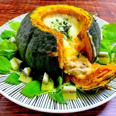 バターナッツかぼちゃのマカロニグラタン☆ハロウィン レシピ・作り方 by si-ze2k - 楽天レシピ