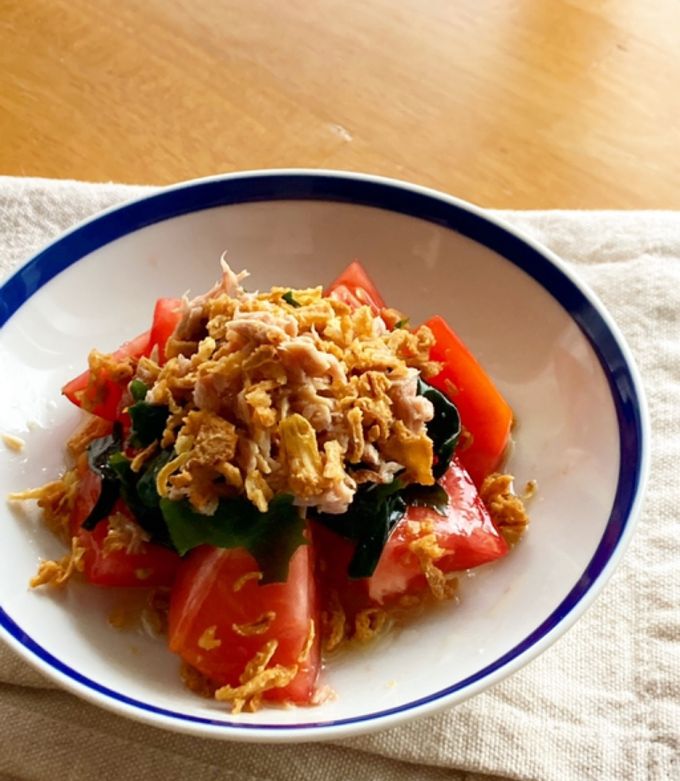 トマトとツナのサラダ