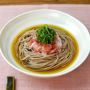 大根おろしで食べる蕎麦、ゴーヤ他具だくさんに。マジカルキッチン