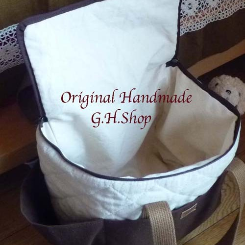 無料型紙 紙袋風ランチバッグの作り方 お弁当袋nunocoto fabric