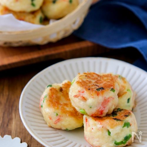 カニカマ豆腐のもちもちお焼き簡単時短節約ヘルシーおつまみ副菜: 作り置き＆スピードおかず de おうちバル 〜yuu'sstylish bar〜 Powered by ライブドアブログ