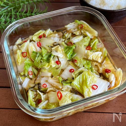 白菜の白だし昆布漬け - つくる楽しみ