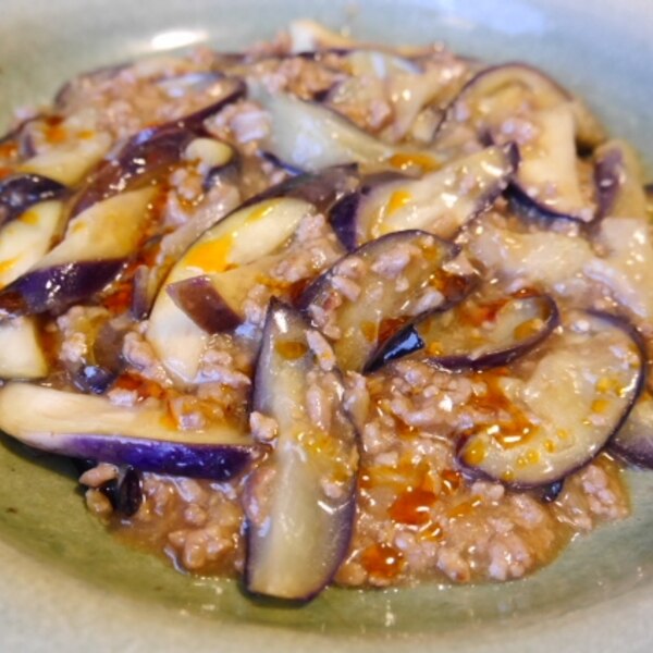 『辛くない☆麻婆なす』子供もやみつき！揚げずに手軽♬