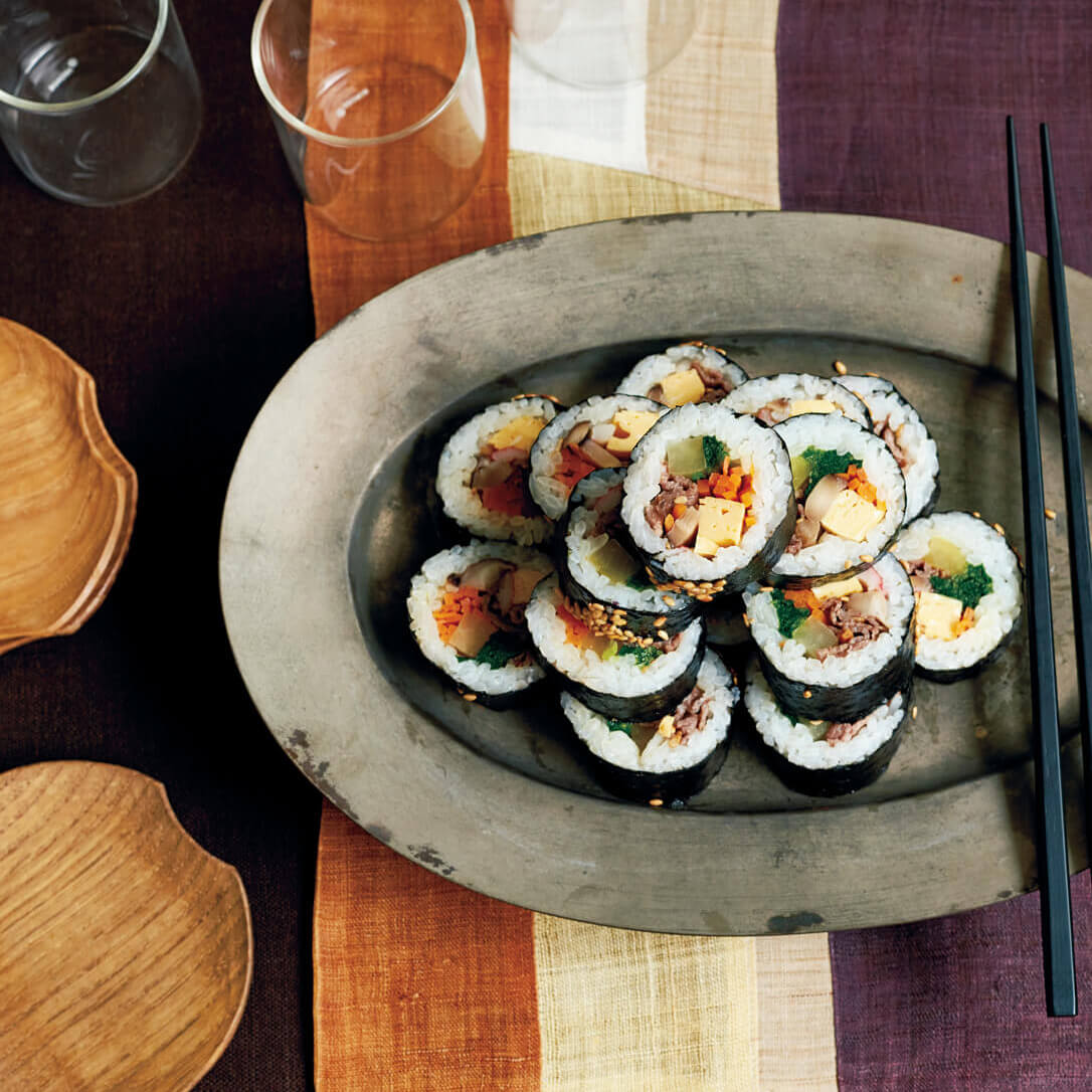 節分に如何？韓国キンパ風のり巻き レシピ付 。気まぐれキッチン andante