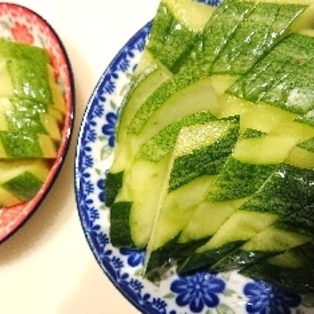 ★白だしで簡単！瓜の浅漬け★