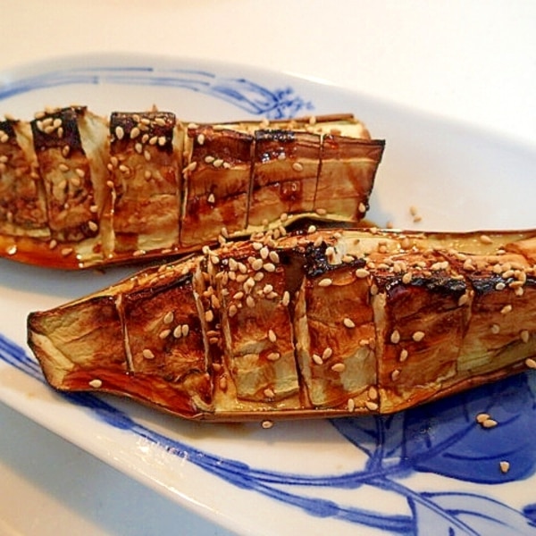 米ナスの田楽味噌グリル焼き : 農園からの贈り物